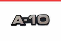 Imagem do produto Emblema “A-10” Cinza para Chevrolet A-10 – Cod. 254